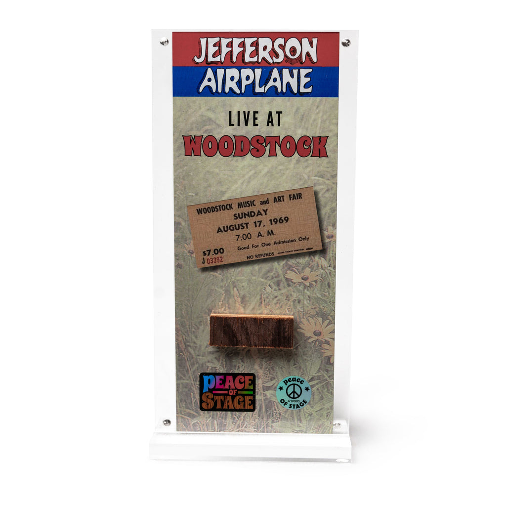 Woodstock Stage Artist Acrylic Frame Peace Of Stage LLC