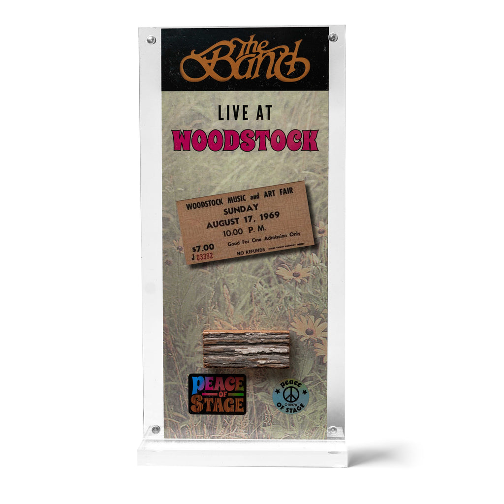 Woodstock Stage Artist Acrylic Frame Peace Of Stage LLC
