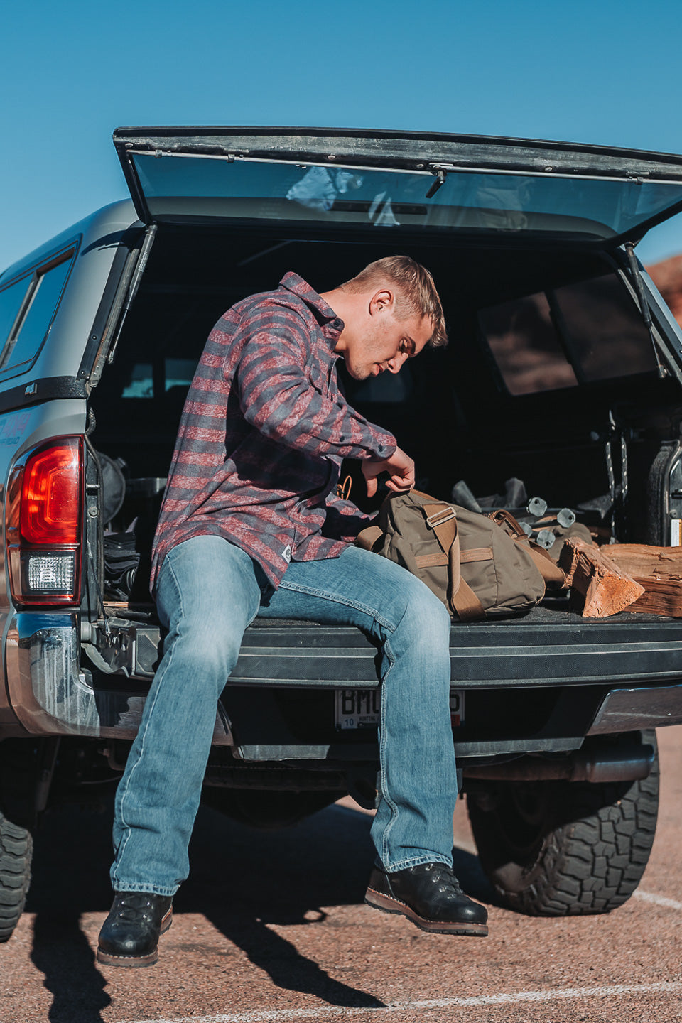 Grand Flannel, Burgundy MuskOx Flannels