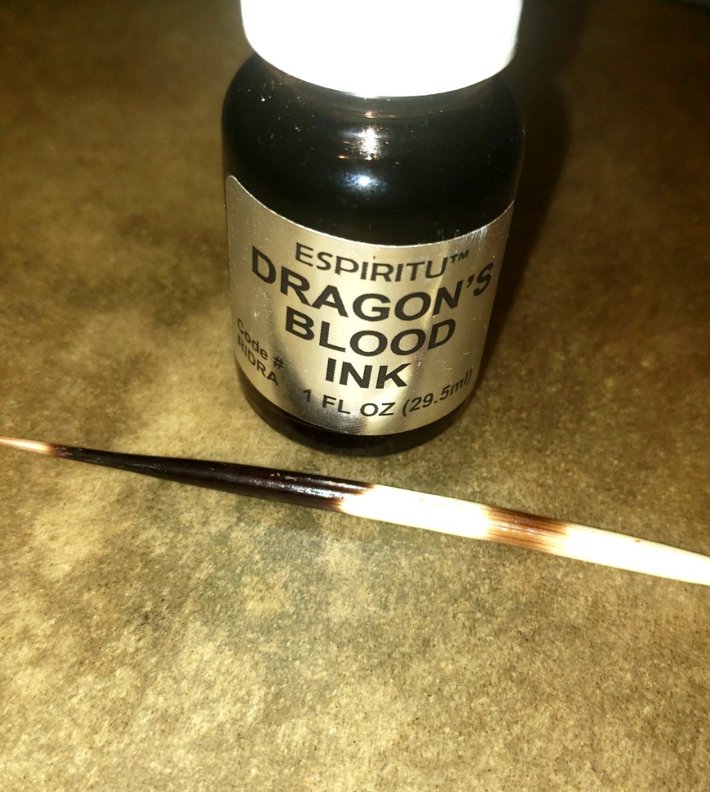 Dragon's Blood Ink set