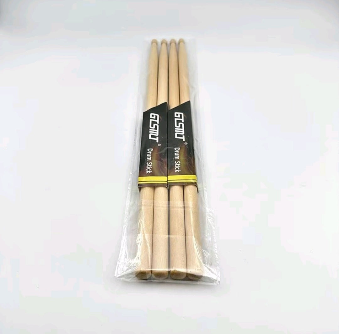 Wooden Drum Sticks (5A) - One Pair (MFA)