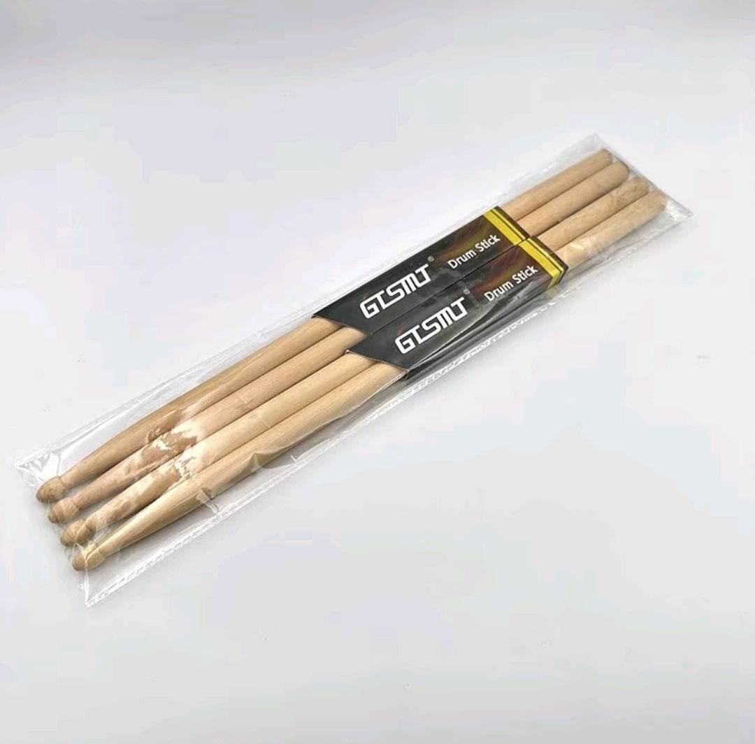 Wooden Drum Sticks (5A) - One Pair (MFA)