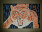 Tiger in the Rain by A.D.M. (Original painting on Canvas)