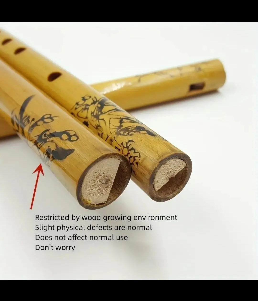 Wooden Flute - (Bamboo)