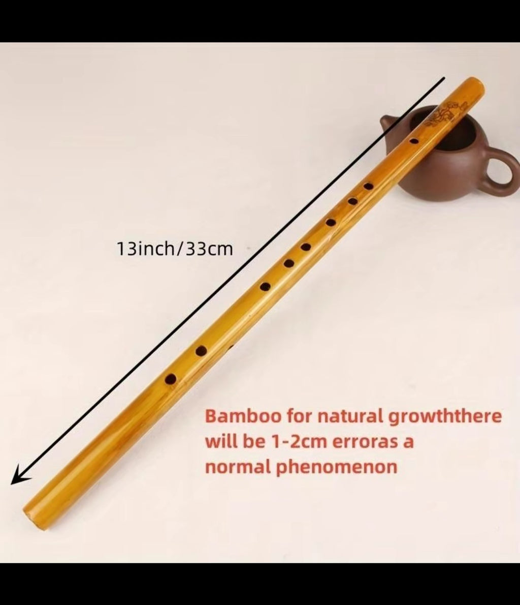 Wooden Flute - (Bamboo)