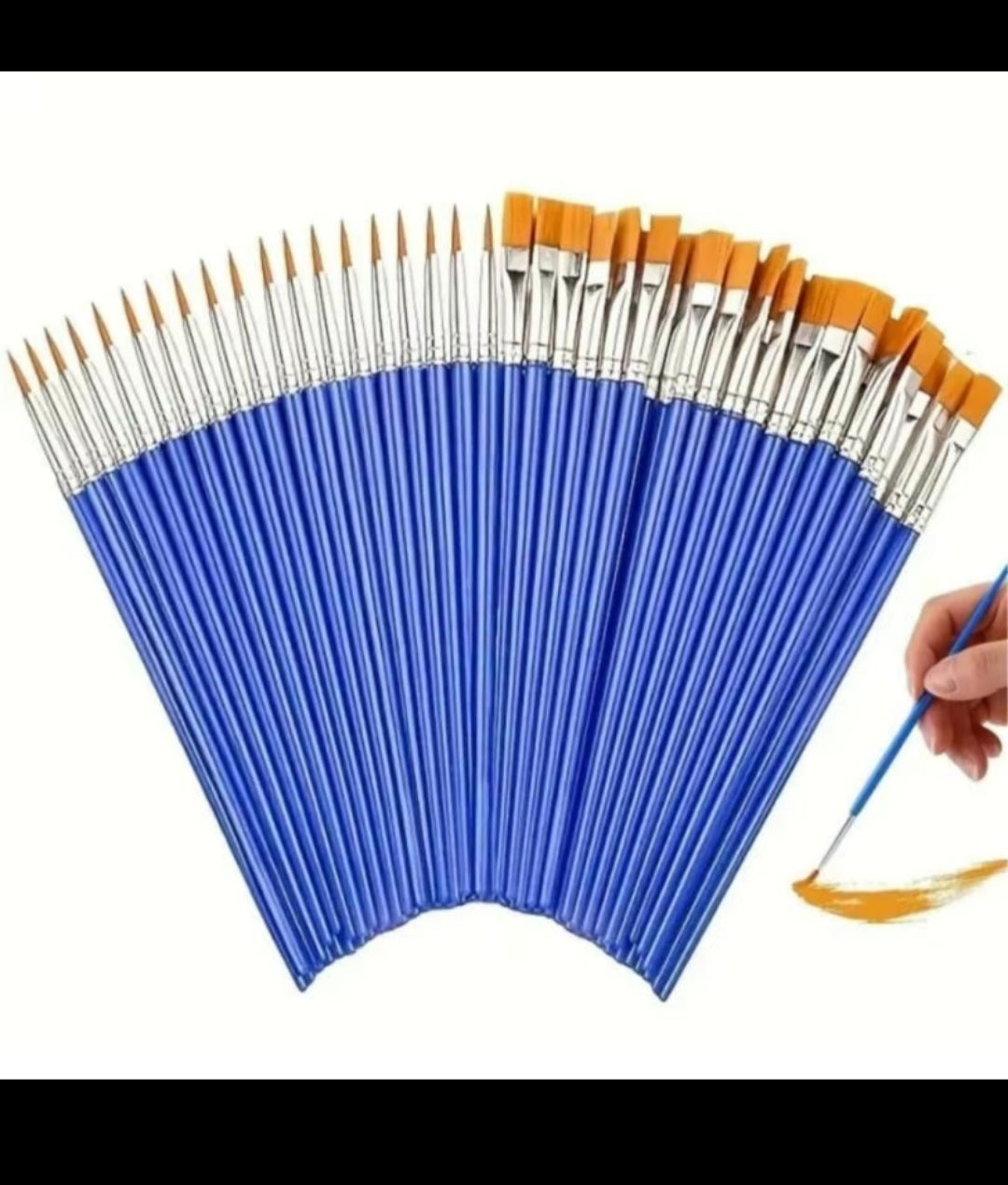 10pc Paint Brush Set