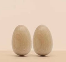 Wooden Egg Shaker (MFA)