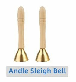 Wooden Hand Bells - Sleigh Bells