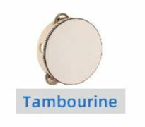 Wooden Tambourine - Canvas
