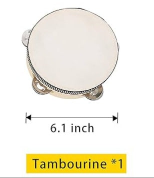 Wooden Tambourine - Canvas