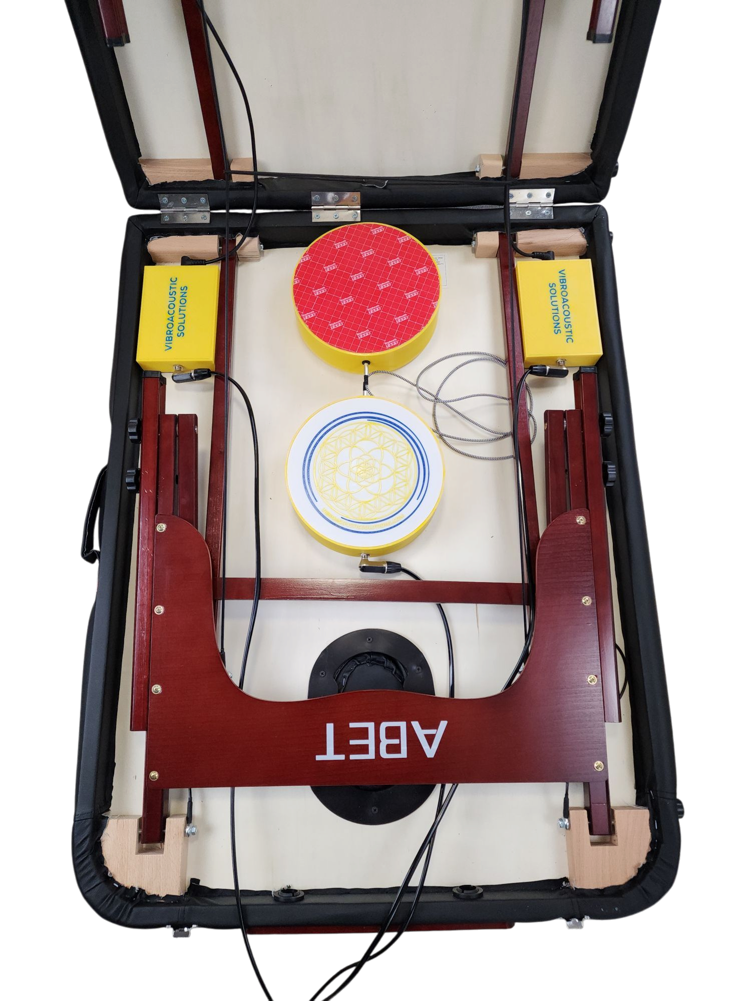 Vibroacoustic Therapy Massage Table – 190 Watt RMS Transducers Vibroacoustic Solutions