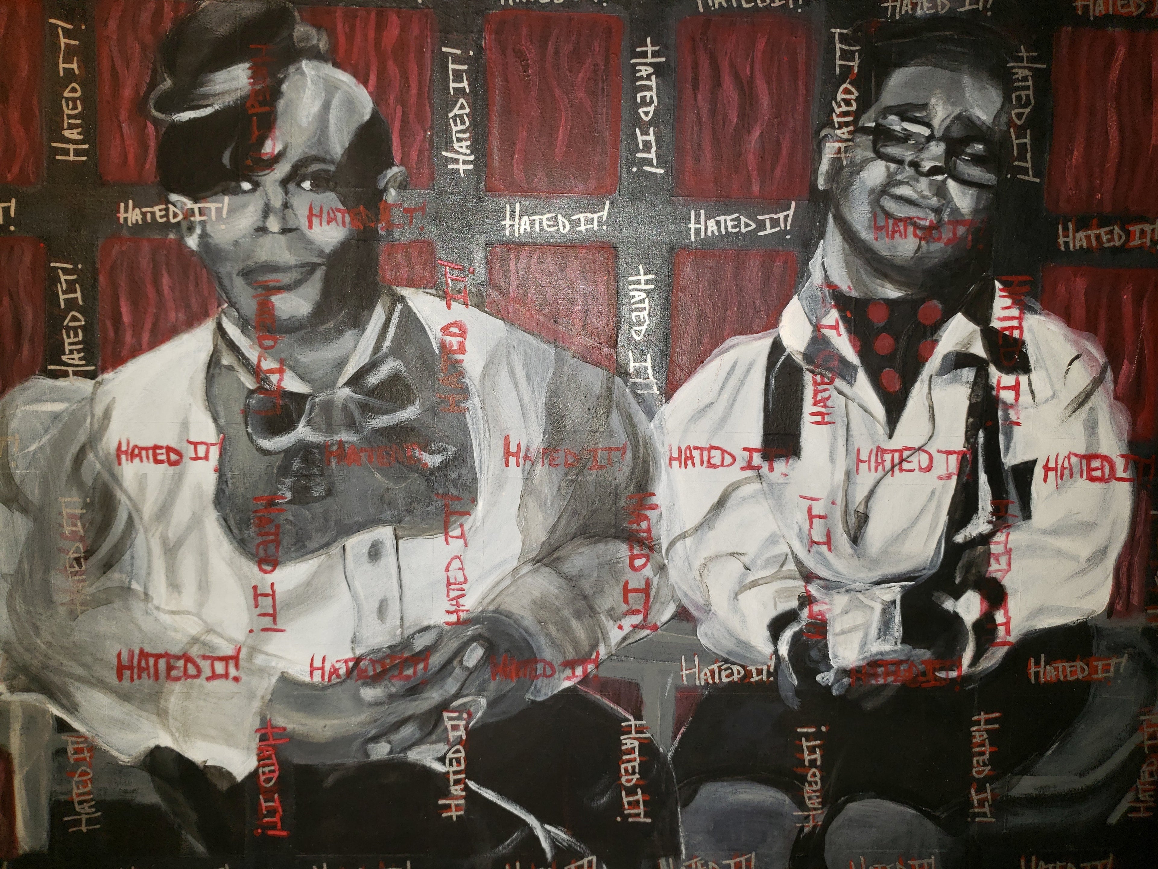 Hated It! Painting By A.D.M. MindFreakArtistry