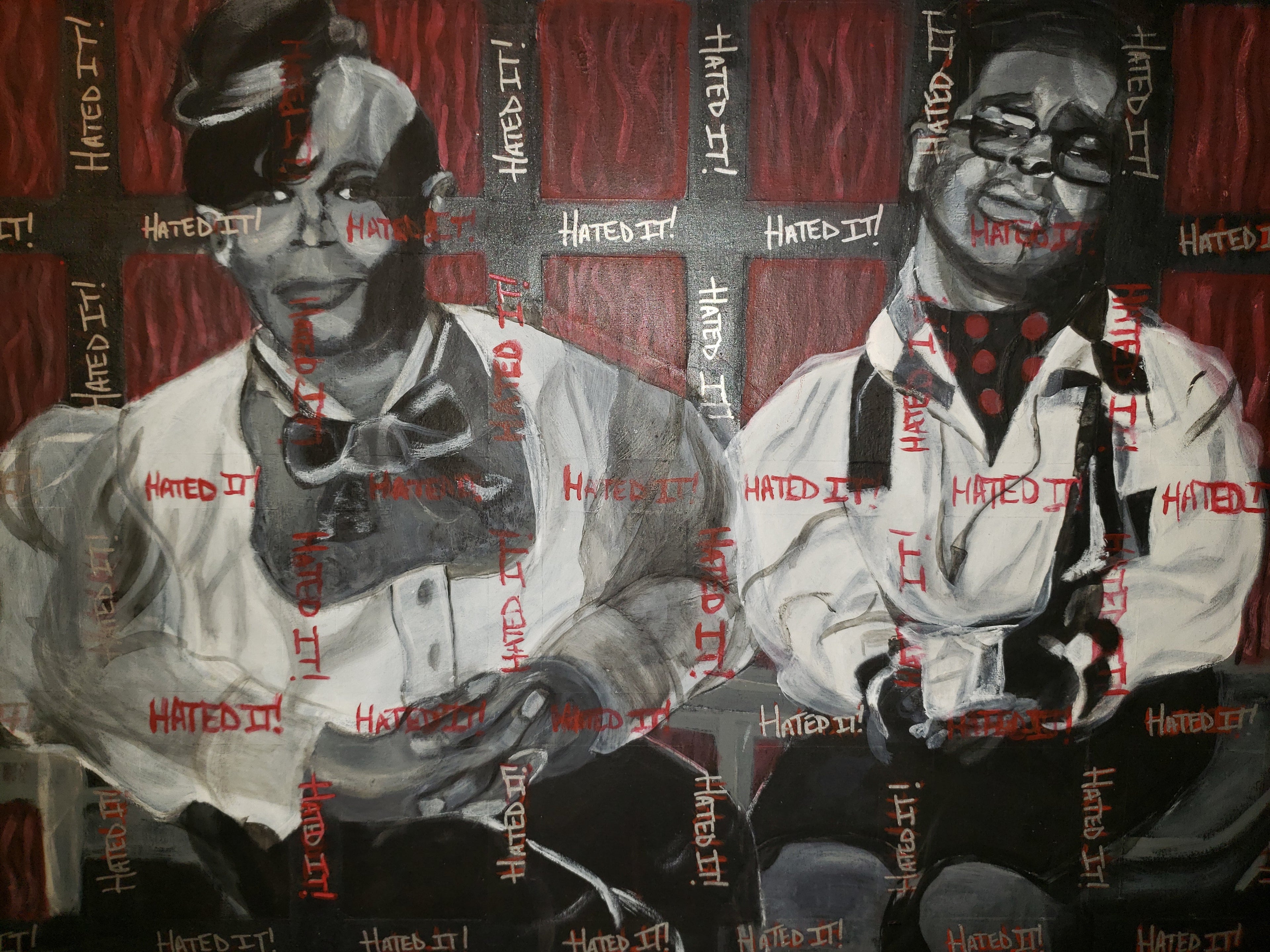 Hated It! Painting By A.D.M. MindFreakArtistry