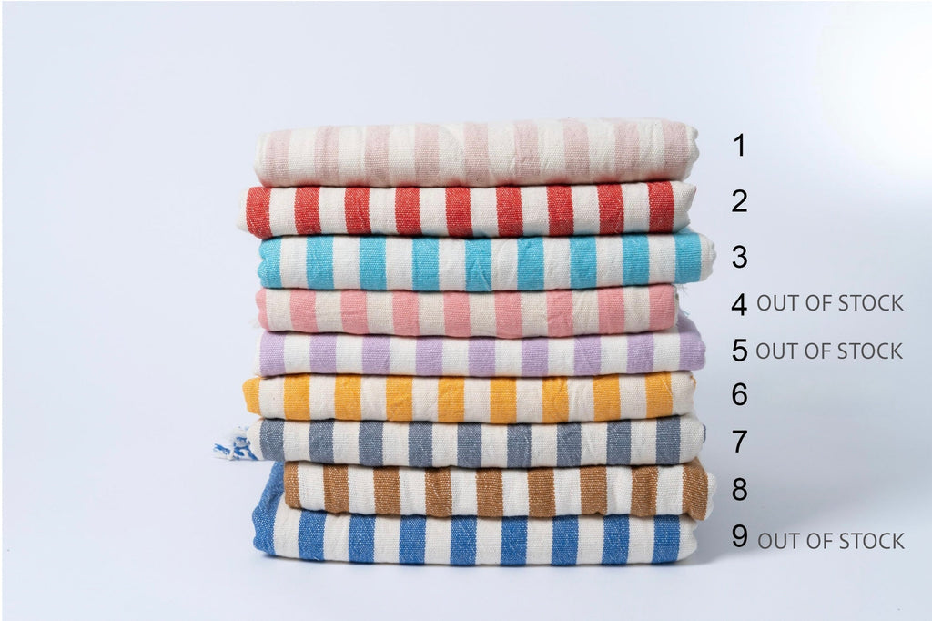 Girit Cotton Linen Towel Set Eastern Woven