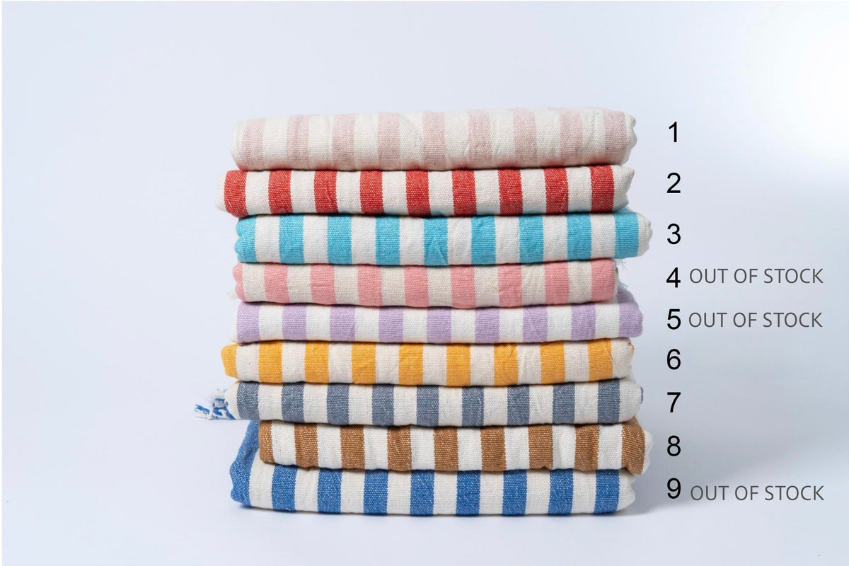 Girit Cotton Linen Towel Set Eastern Woven