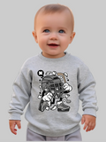Toddler Boys Hockey Crewneck Long Sleeve Sweatshirt NicholesGifts
