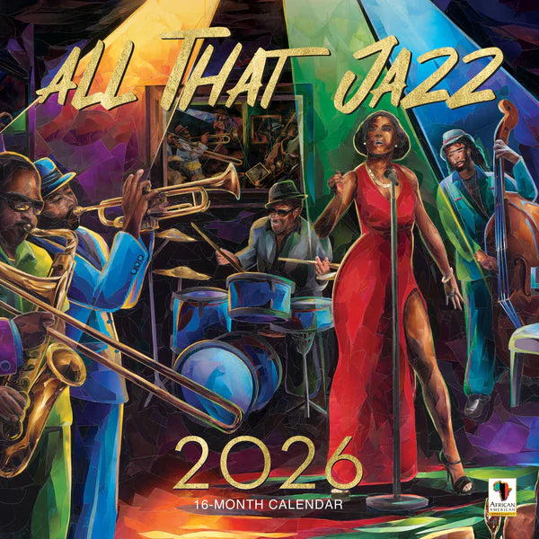 2026 All That Jazz Wall Calendar | FashionMojos.com FashionMojos.com