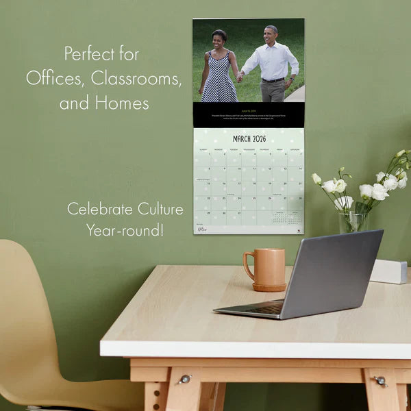 2026 The Obamas Calendar | FashionMojos.com FashionMojos.com