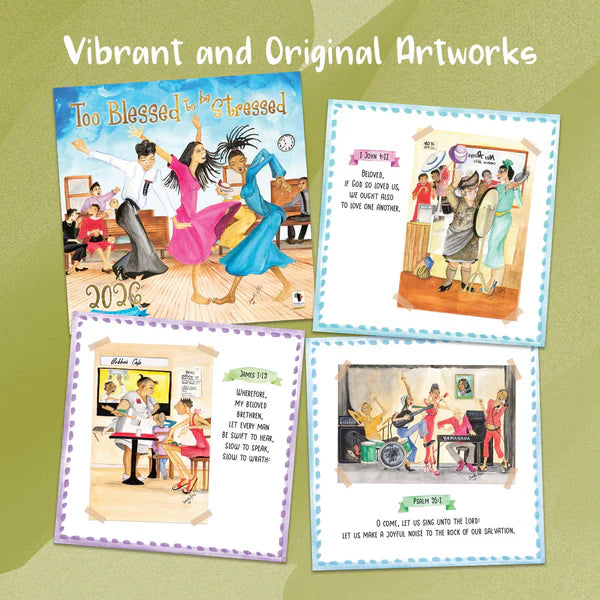 2026 Too Blessed Calendar | FashionMojos.com FashionMojos.com