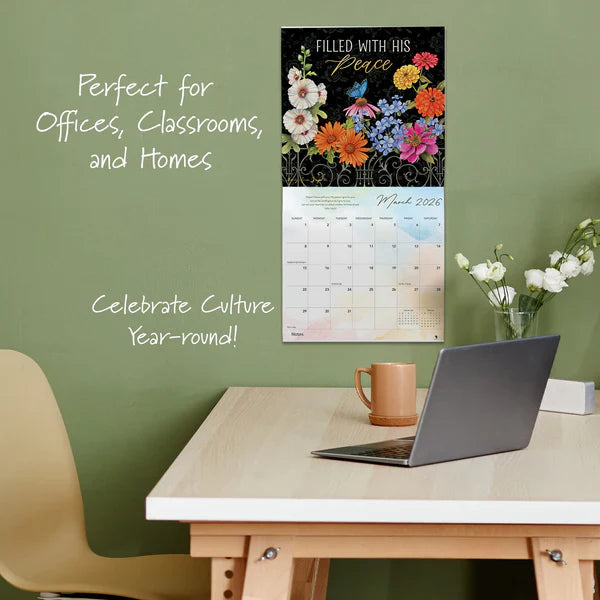 2026 With God all Things are Possible Wall Calendar | FashionMojos.com FashionMojos.com