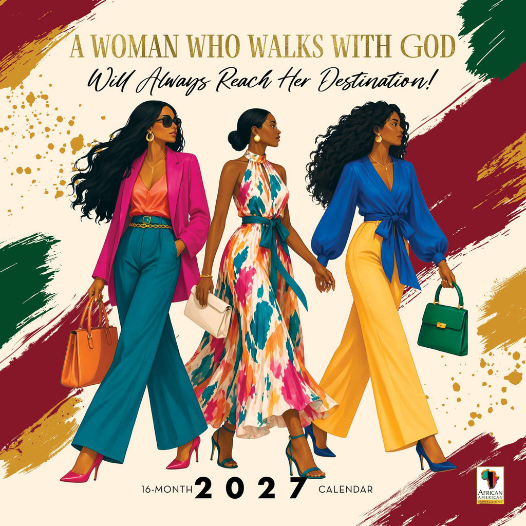 2027 A Woman Who Walks With God Calendar - FashionMojos.com FashionMojos.com