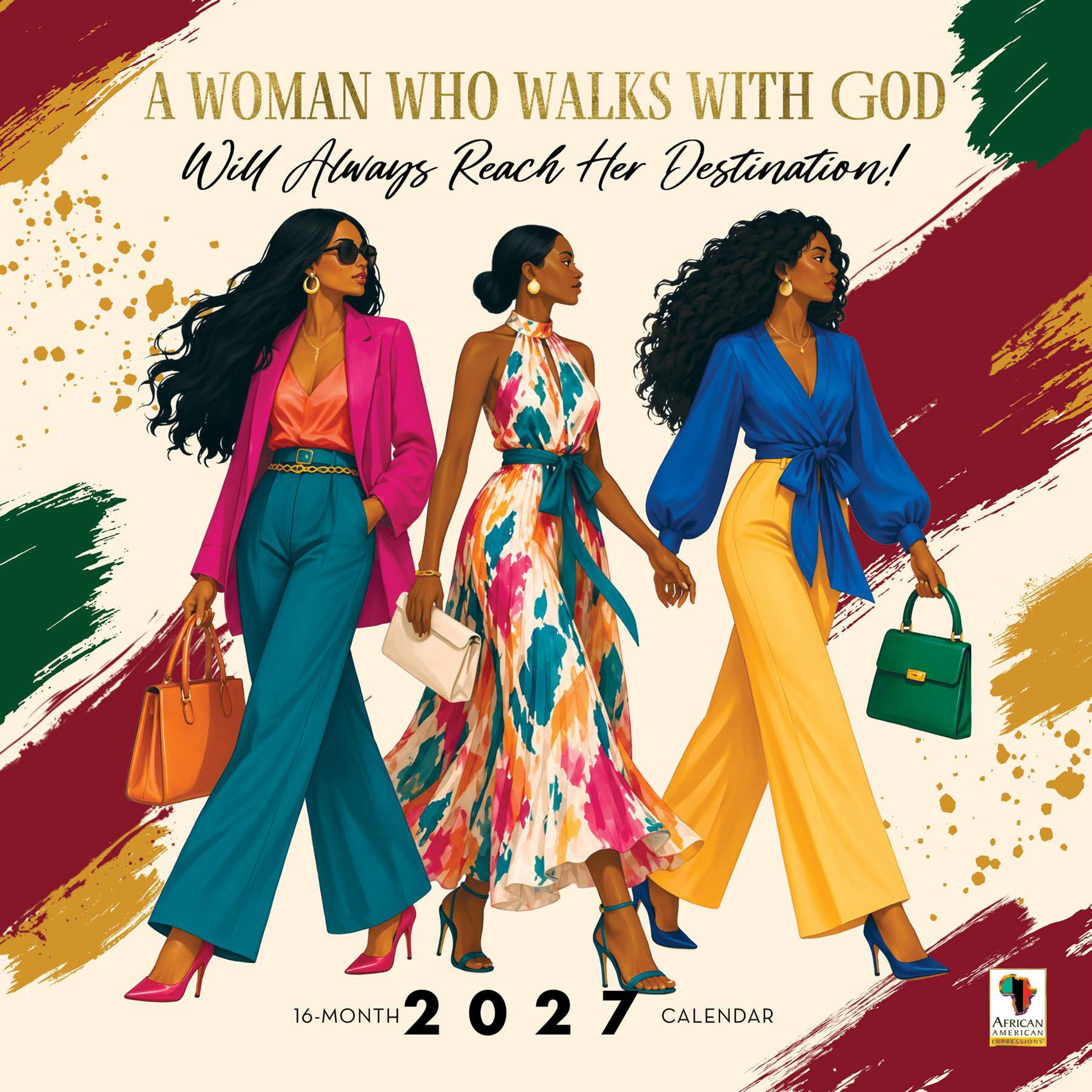 2027 A Woman Who Walks With God Calendar - FashionMojos.com FashionMojos.com