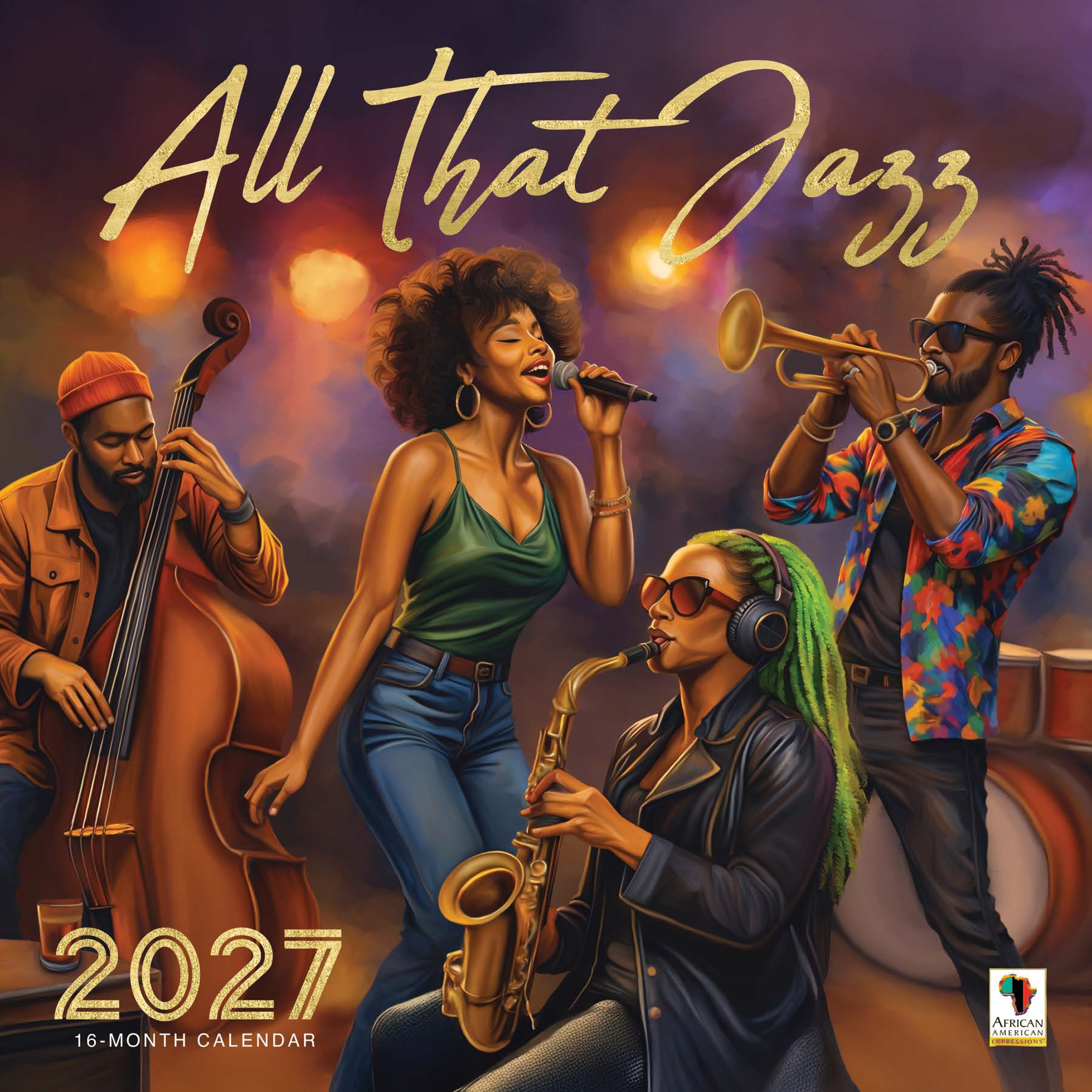 2027 All That Jazz Calendar - FashionMojos.com FashionMojos.com