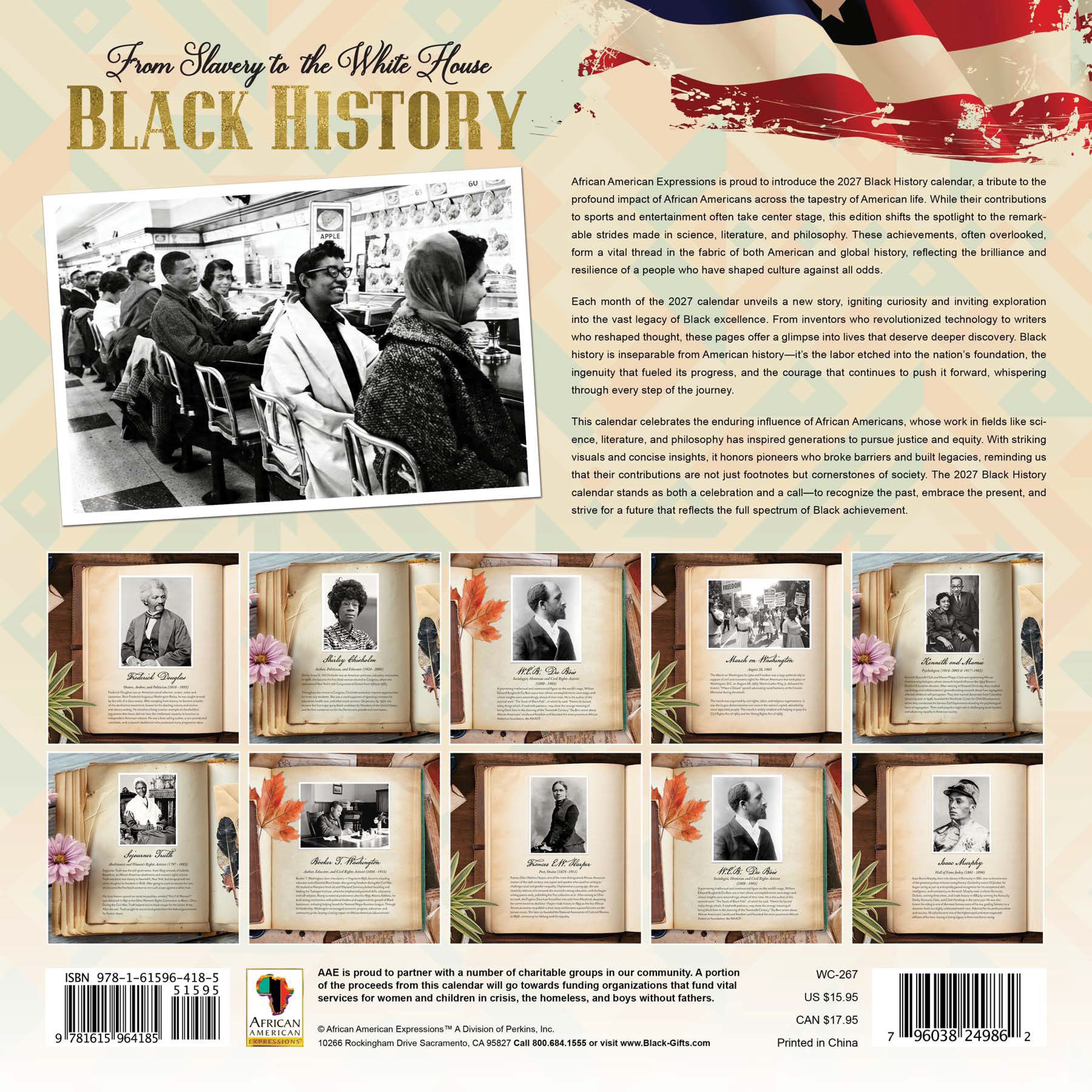 2027 Black History Wall Calendar | FashionMojos.com FashionMojos.com