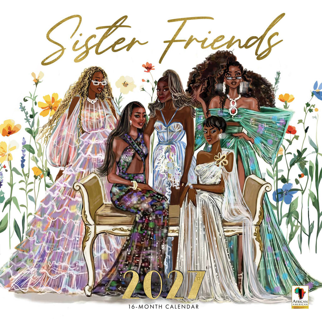 2027 Sister Friends Wall Calendar - FashionMojos.com FashionMojos.com