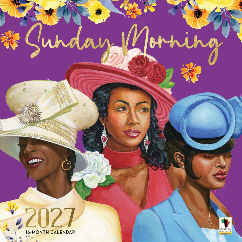2027 Sunday Morning Wall Calendar - FashionMojos.com FashionMojos.com