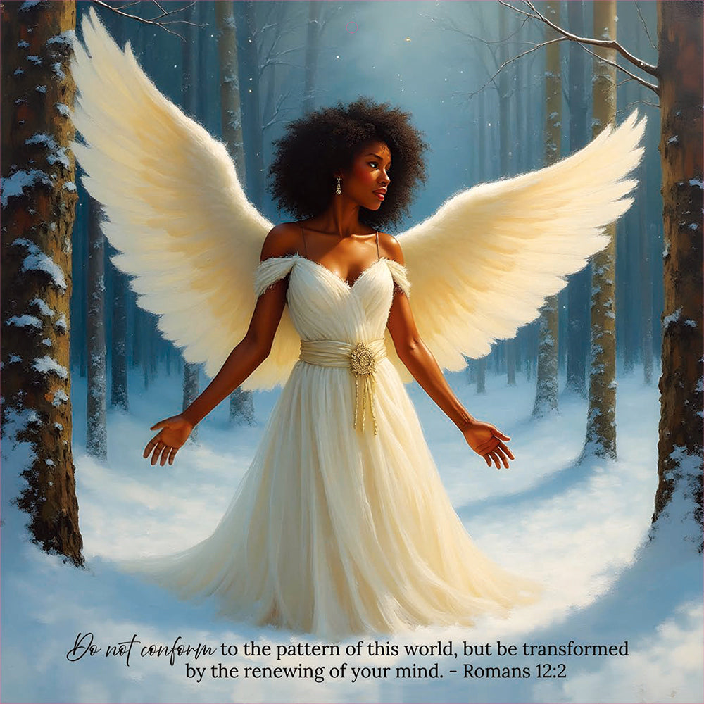 2027 Angelic Light Wall Calendar FashionMojos.com