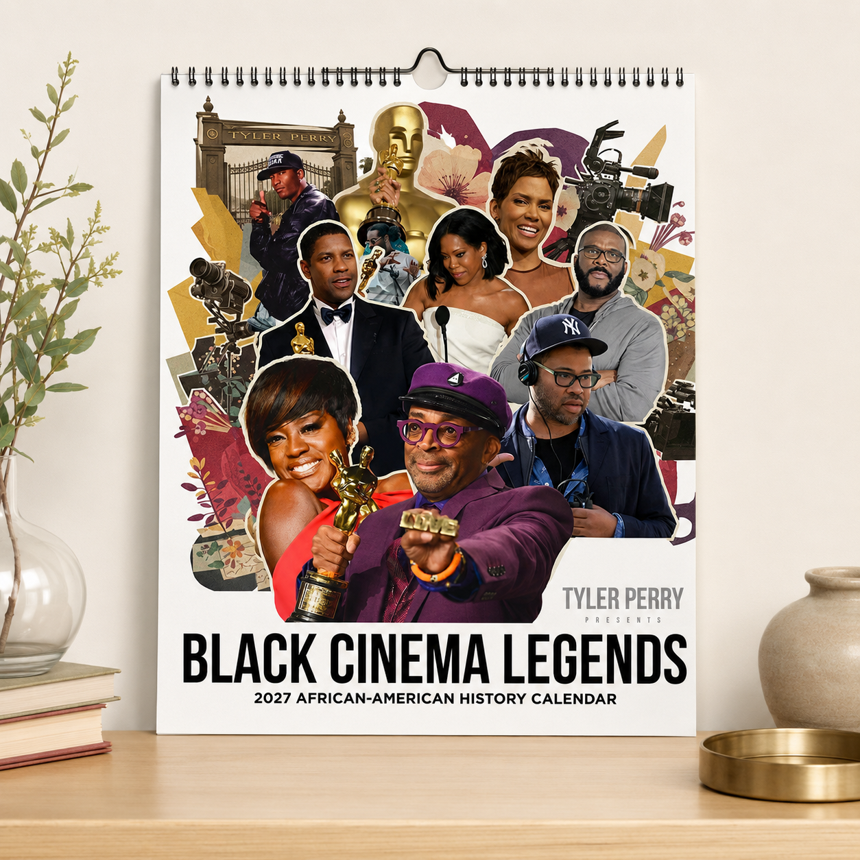 2027 Black Cinema Legends Calendar FashionMojos.com