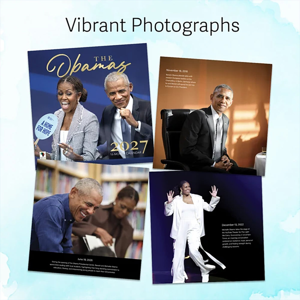 The Obamas 2027 African American Wall Calendar - FashionMojos.com FashionMojos.com