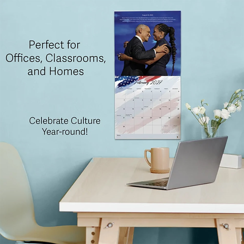 The Obamas 2027 African American Wall Calendar - FashionMojos.com FashionMojos.com