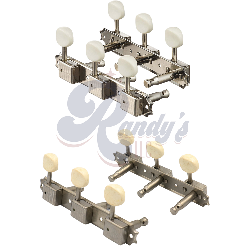 Tuners by Gotoh® w/ Oval Buttons (3-On-Plate) - Fits Gibson® Randy's LLC