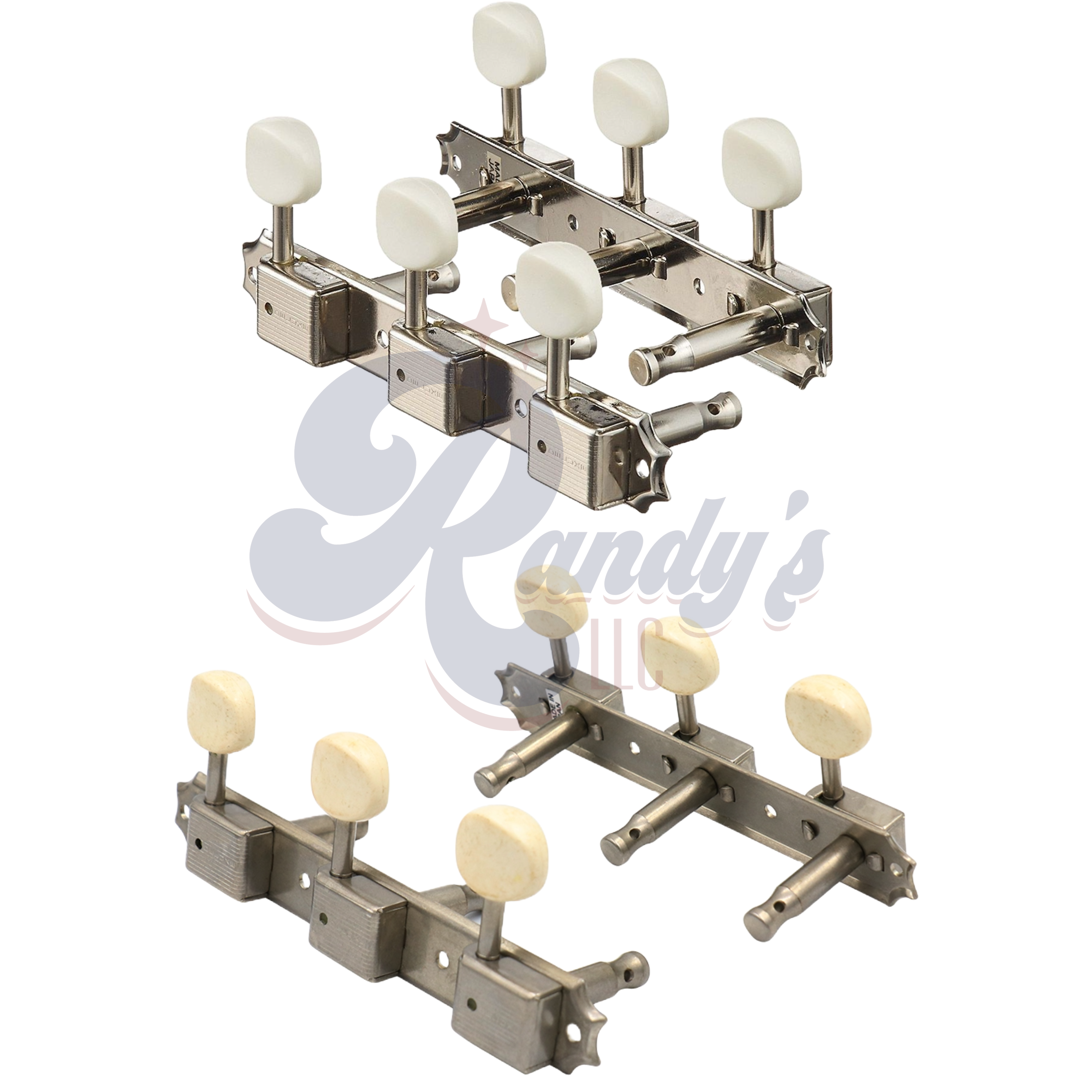 Tuners by Gotoh® w/ Oval Buttons (3-On-Plate) - Fits Gibson® Randy's LLC