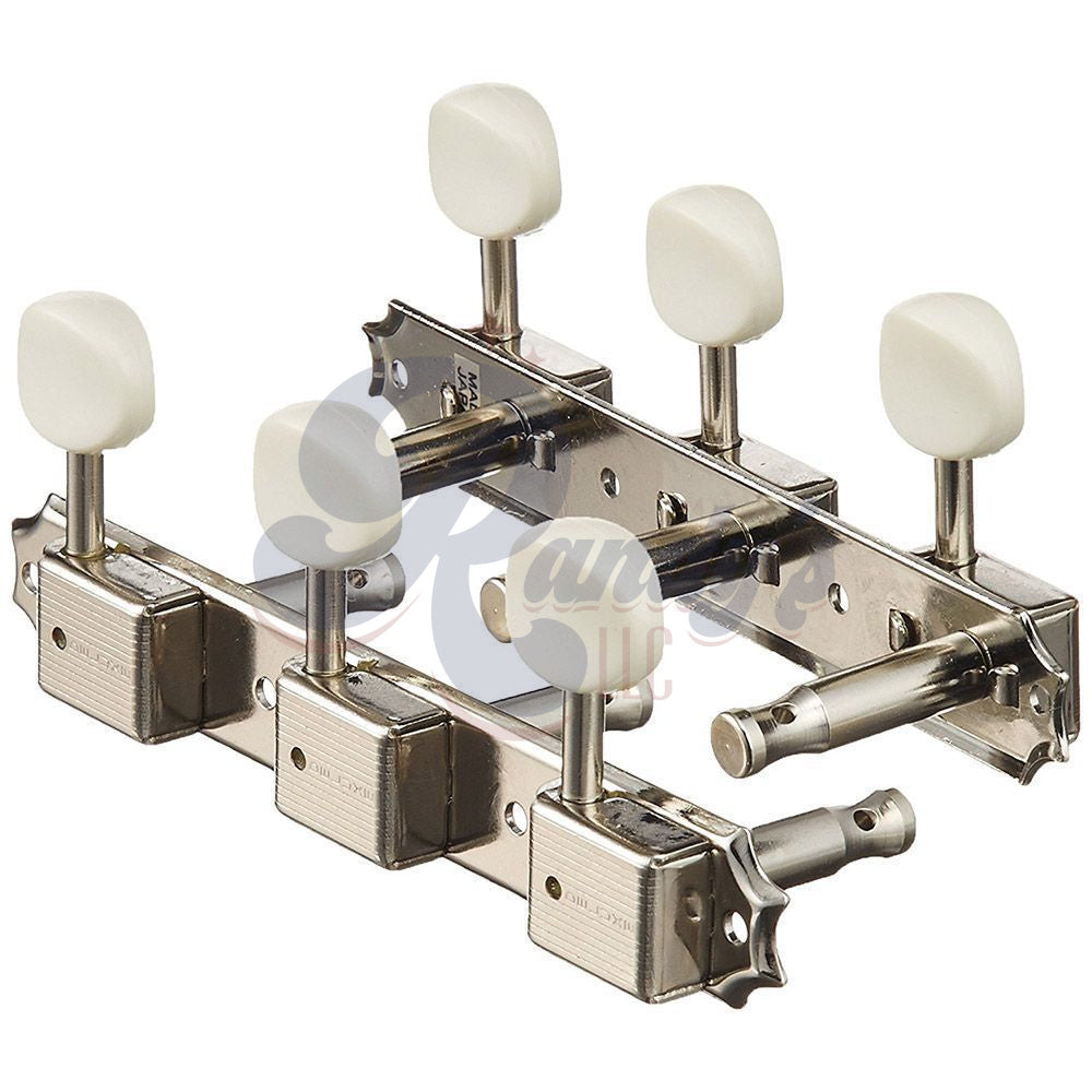 Aged Relic Tuners by Gotoh® w/ Oval Buttons (3-On-Plate) - Fits Gibson® Randy's LLC