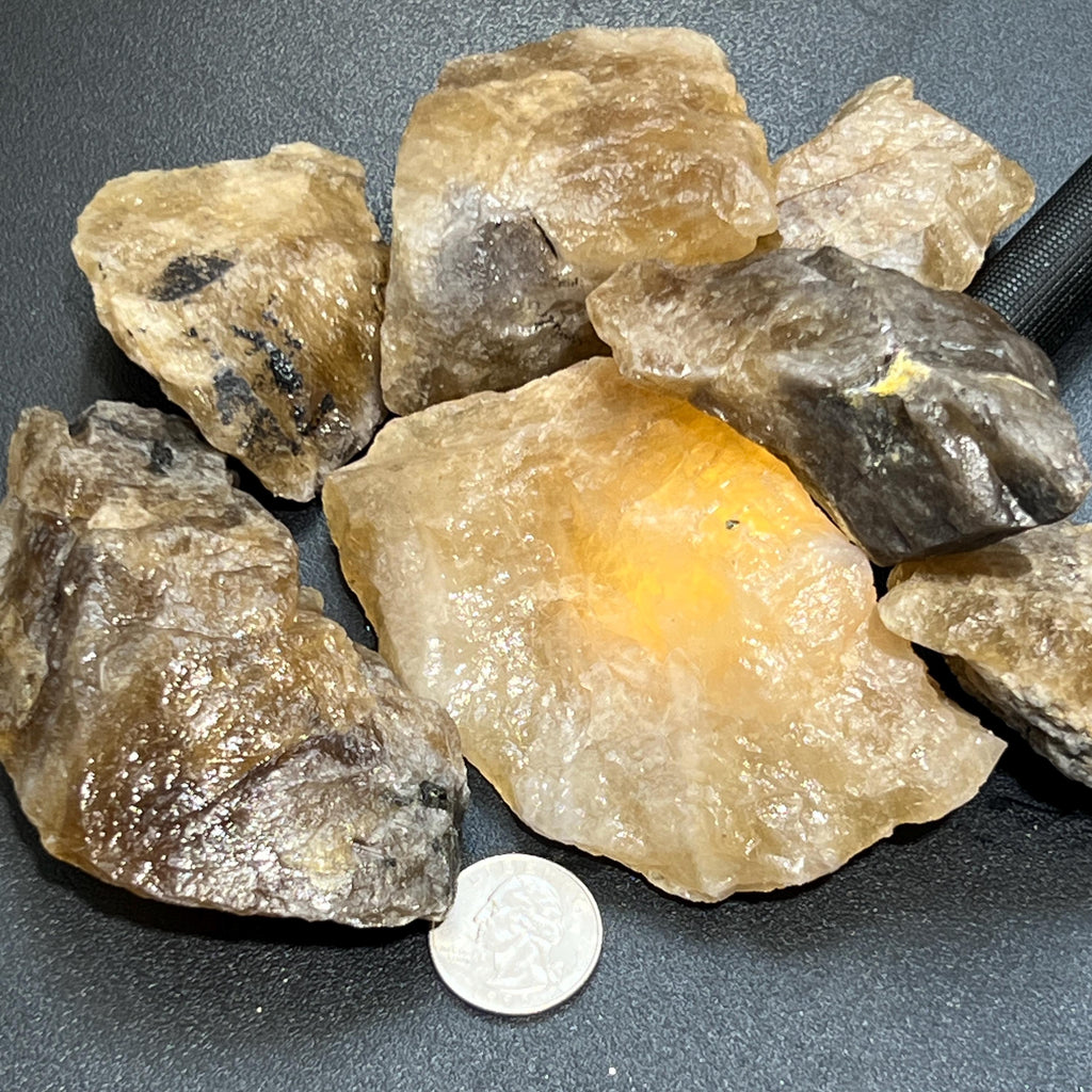 Large Citrine Crystals (Untreated) Rough Raw Stones (By The Piece or Pound) Wholesale Amazing Crystals
