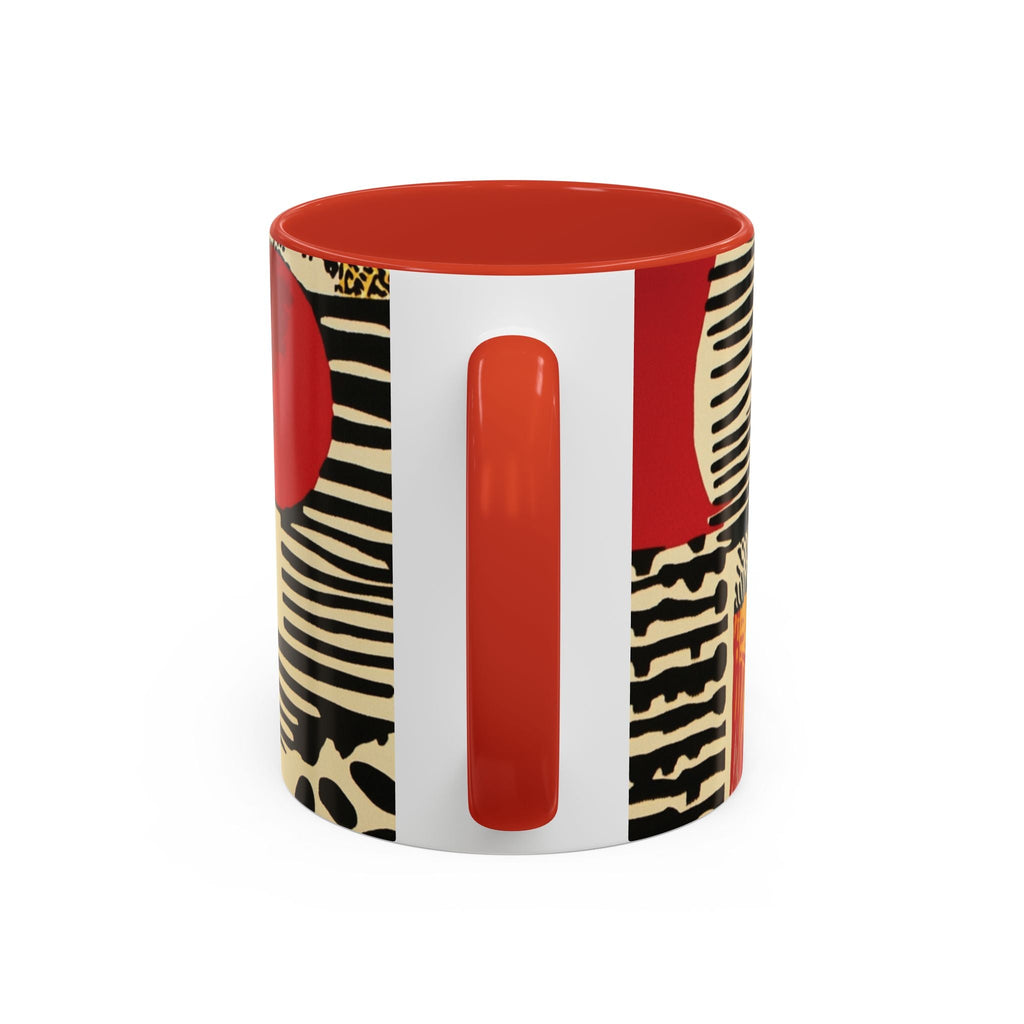 Modernist Textile Pattern Mug - 11oz Black Magic Social Club