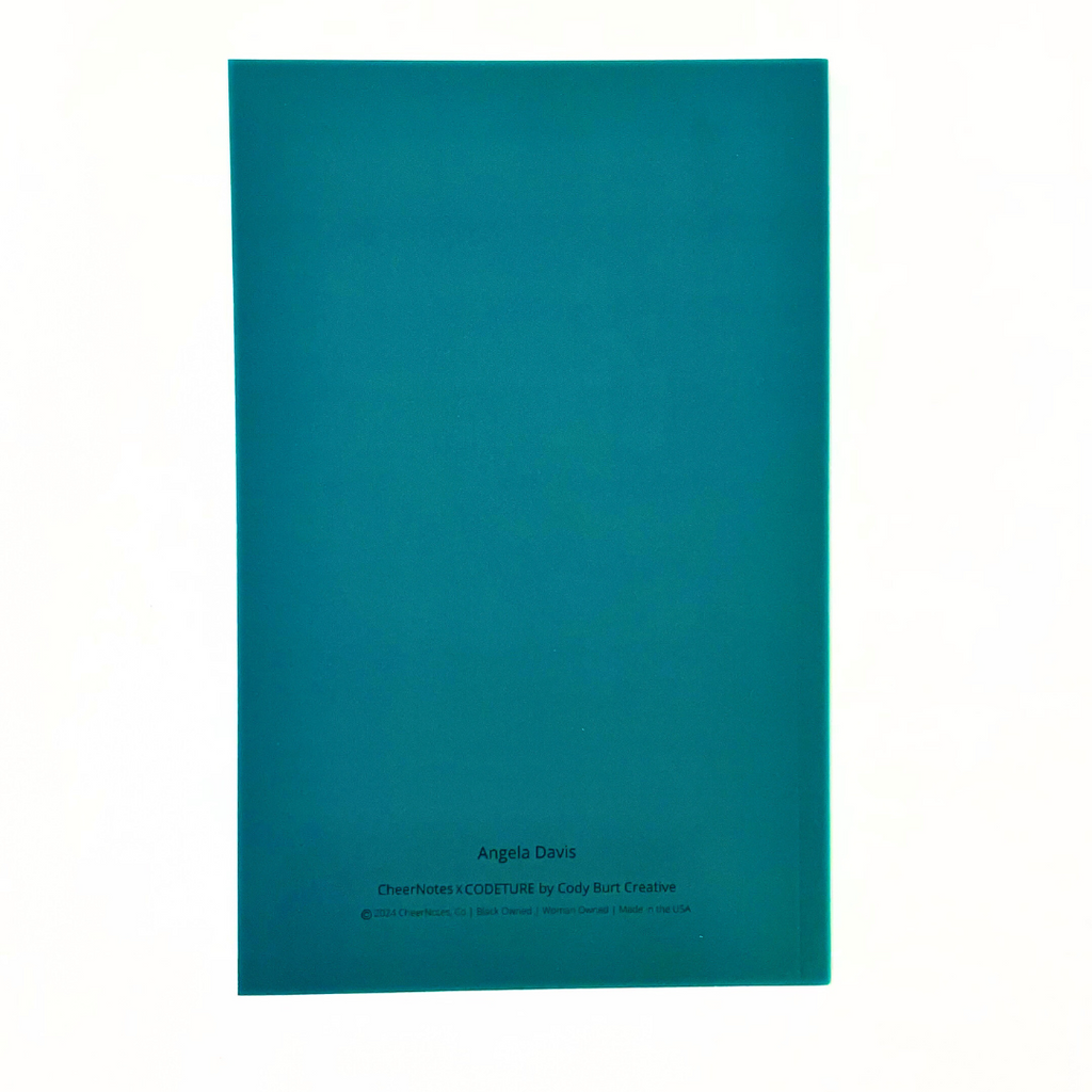 Angela Davis Notebook CheerNotes