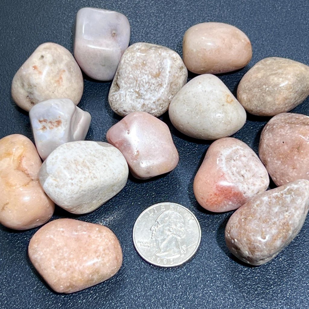Pink Amethyst Crystal Tumbled Stones (By The Piece or Pound) Wholesale Amazing Crystals