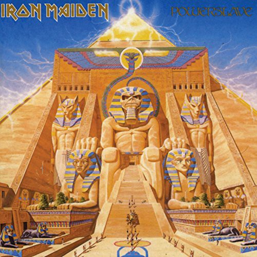 Iron Maiden - Powerslave (Vinyl LP) Pale Blue Dot Records