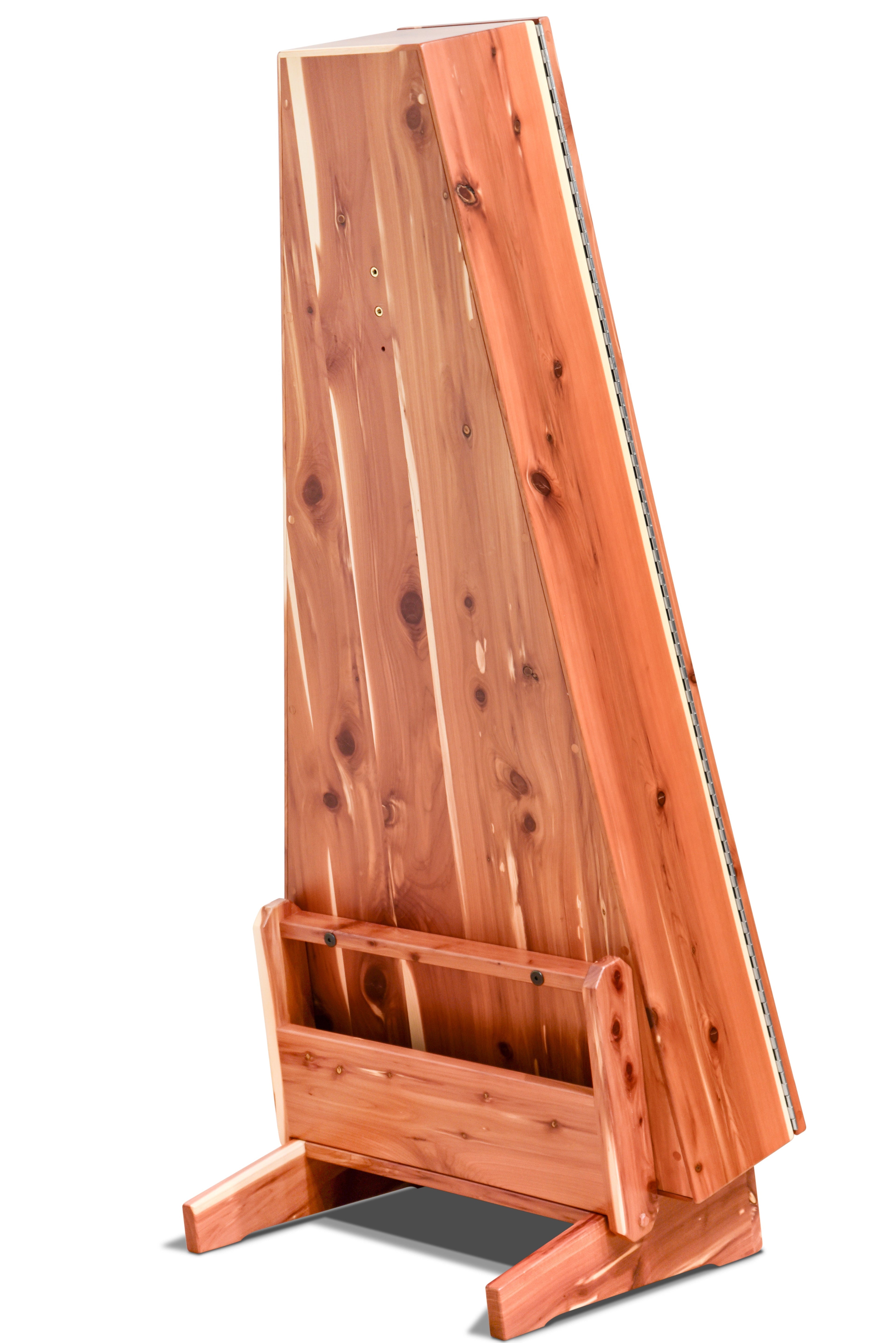 ClimaStand Triangle Humidor with Base - Cedar Acoustic Remedy Cases