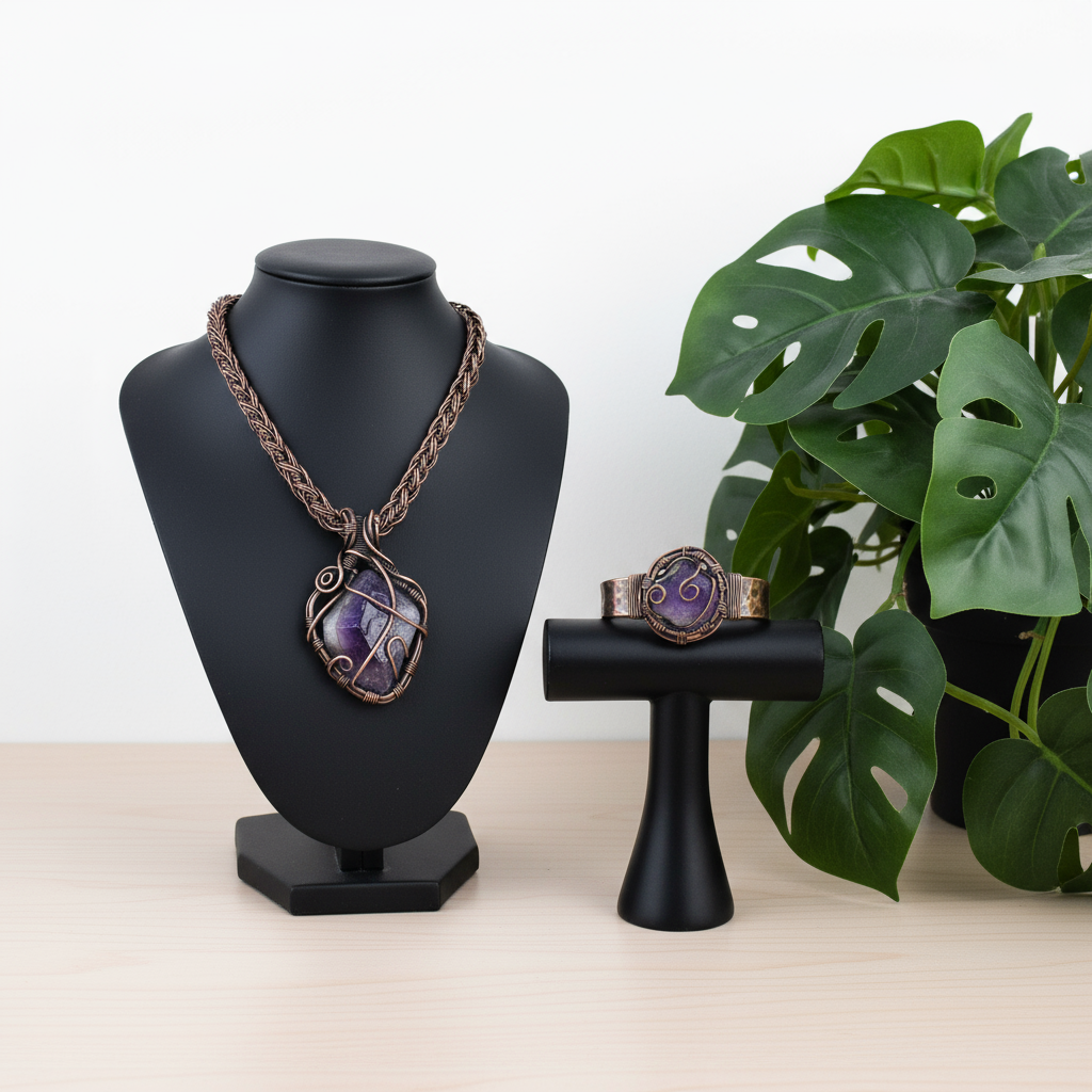 Amethyst set The Vibez Shop