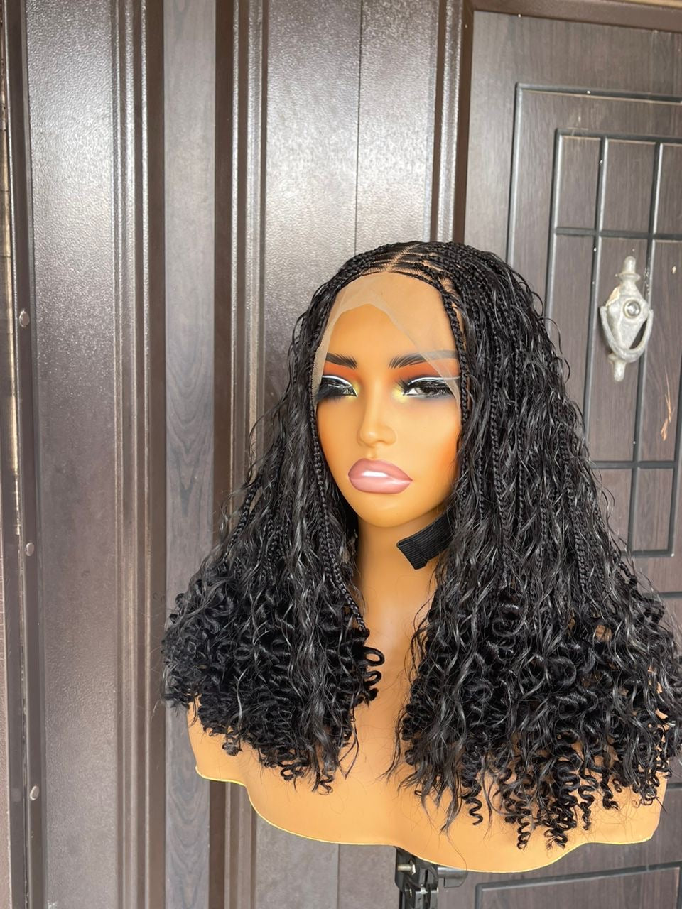Short boho human hair curls HOL stores
