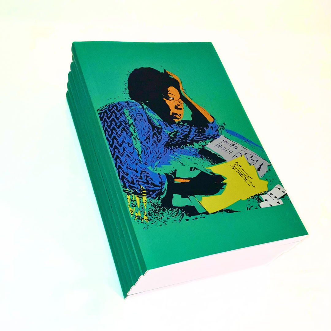 Maya Angelou Green Notebook CheerNotes