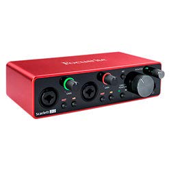 Focusrite Scarlett Solo 3rd Gen USB Audio Interface for Guitarists, Vocalists, Podcasters or Producers to record and playback studio quality sound MindFreakArtistry