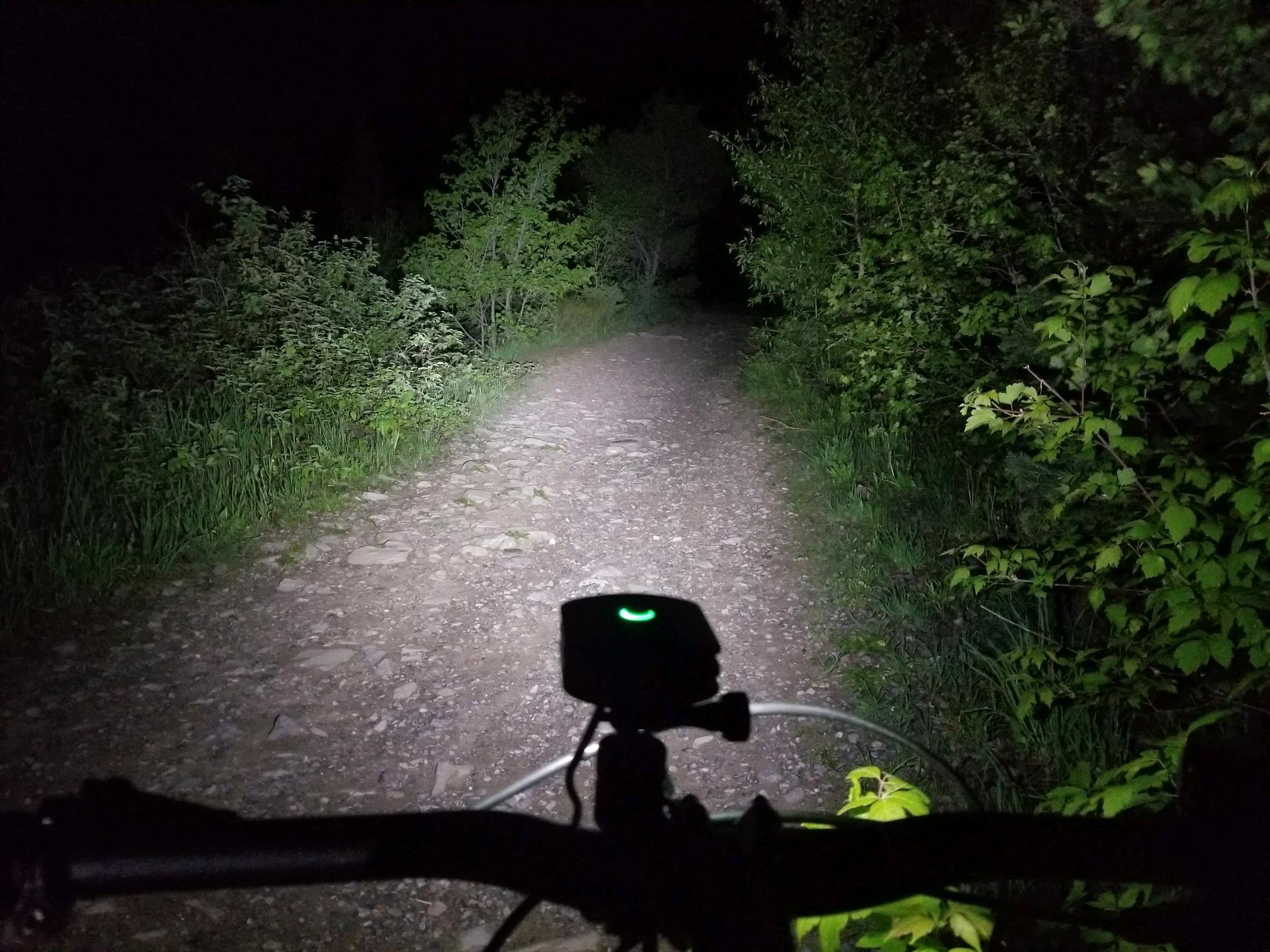 2200 Lumen GoPro Mount Electric Bike Headlight Bakcou