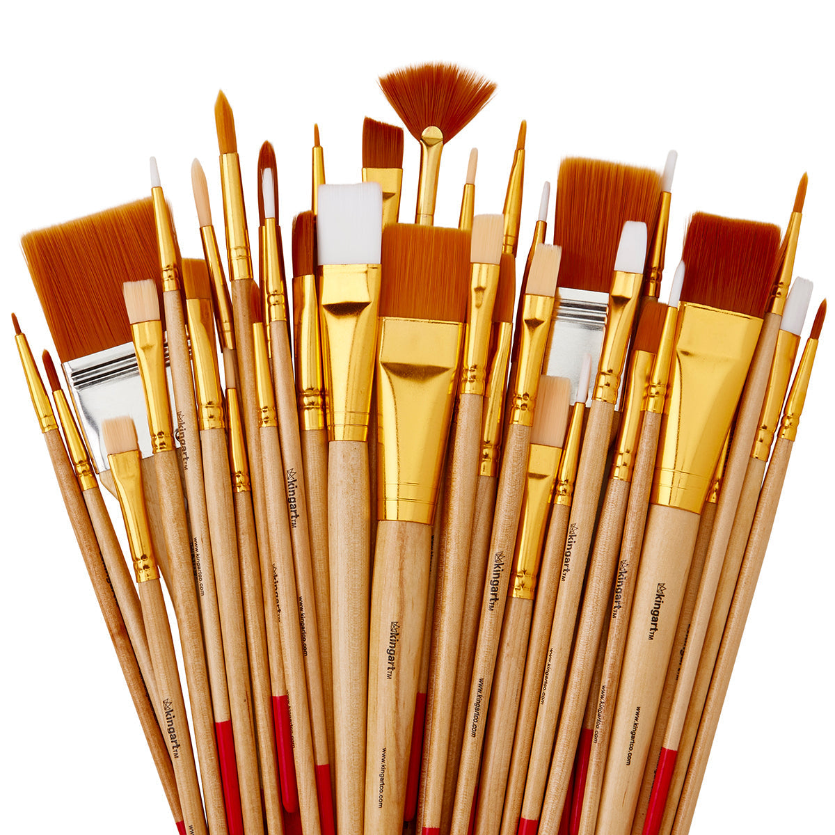 Studio Value Pack Brush Set - 50 pc KINGART