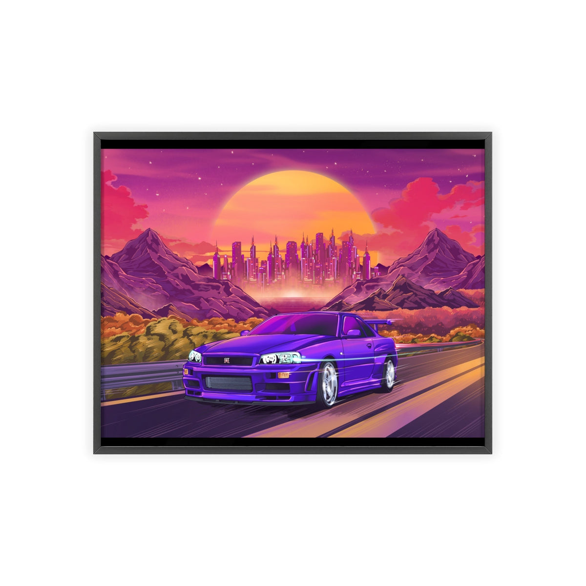 Nissan Skyline GT-R Poster Desksmith